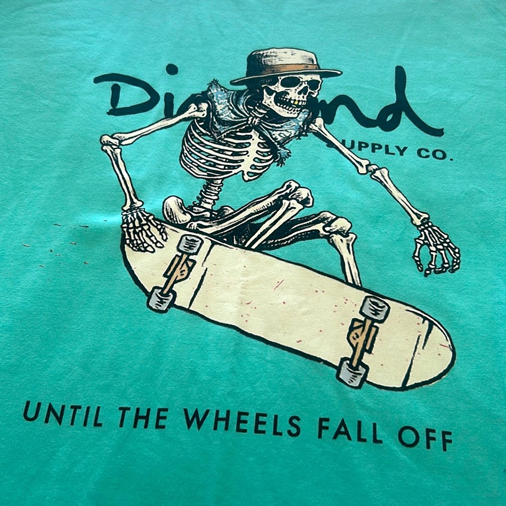 BNWOT Baby Blue Diamond Supply Co. T-shirt